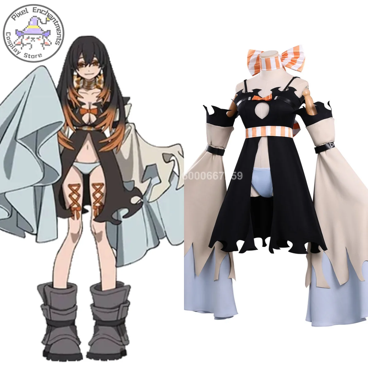 

Gachiakuta Cosplay Costume Anime Amo Newly Arrival Role Playing Uniform Outfit for Women Adult Comic Con Halloween Party Suits