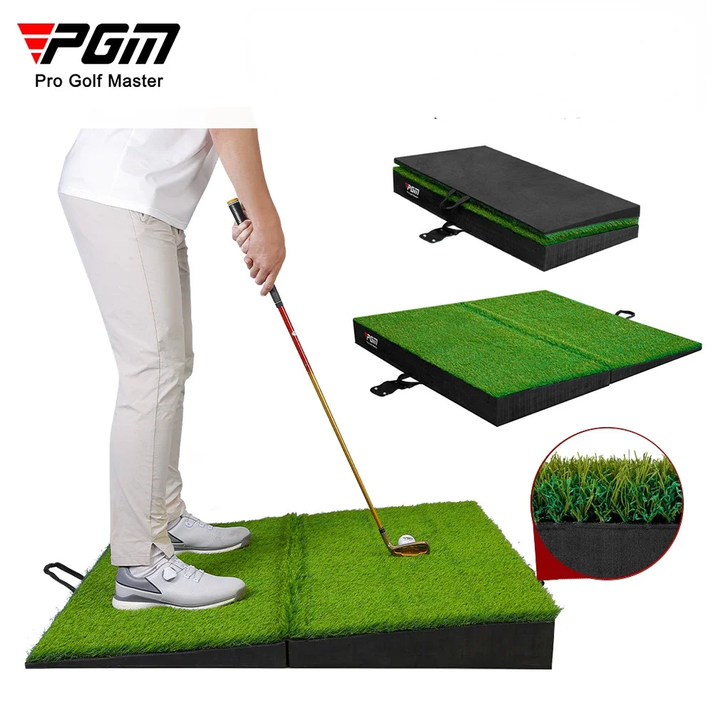 

PGM Golf Slope Strike Pad Foldable Swing Practitioner High and Low Slope Pads DJD041