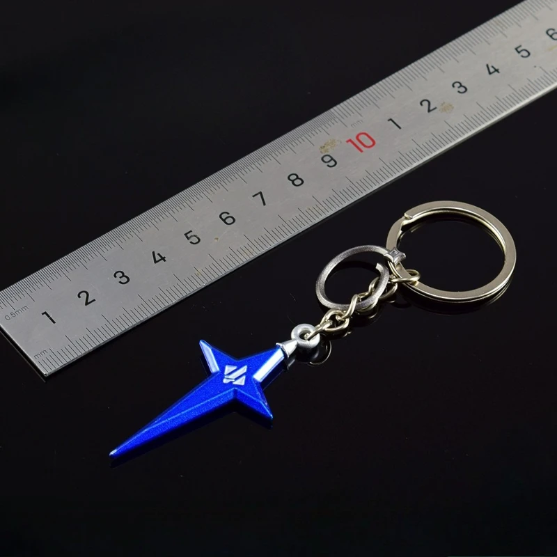 ‌ 6 cm/2.36in Delta Force Polaris Sleutelhanger Games Merchandise wapens Modellen Cool Rugzak Hangers Metalen Ambachtelijke Ornamenten Speelgoed Geschenken