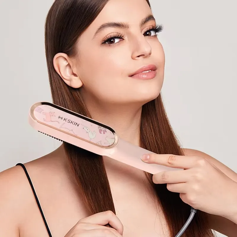 electric-anti-scald-negative-ion-hair-straightener-curler-brush-ceramic-fast-heating-portable-straightening-styling-tool
