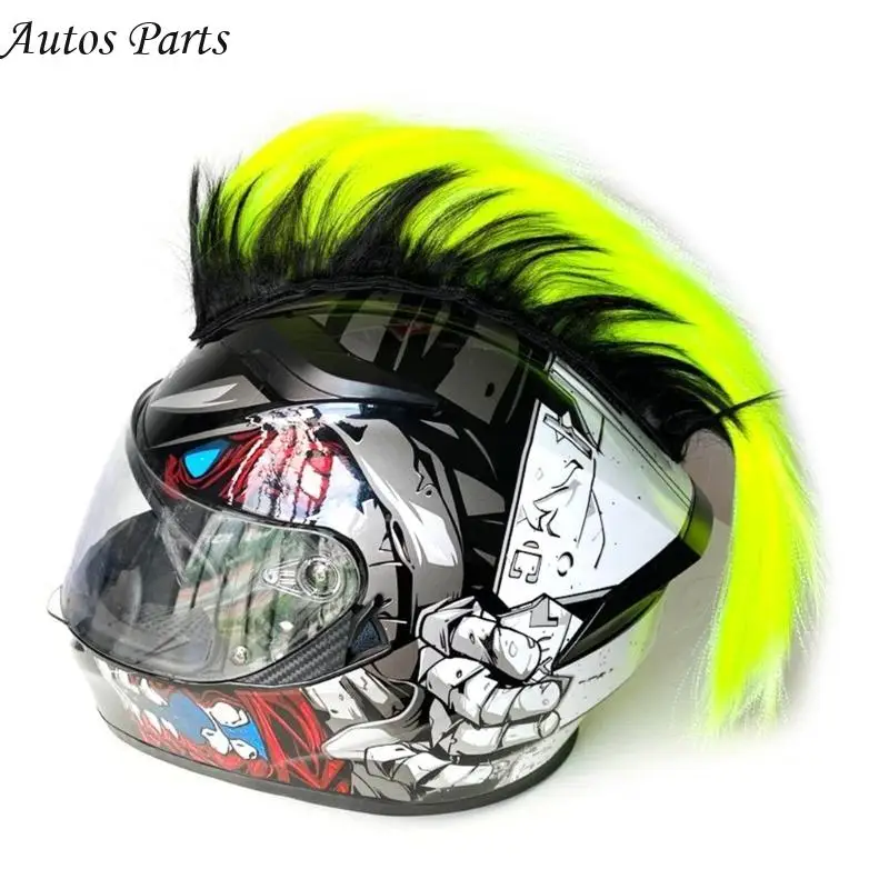 

57BA Cocks Punk Cocks Comfortable Wear for Personalizes Helmets Look