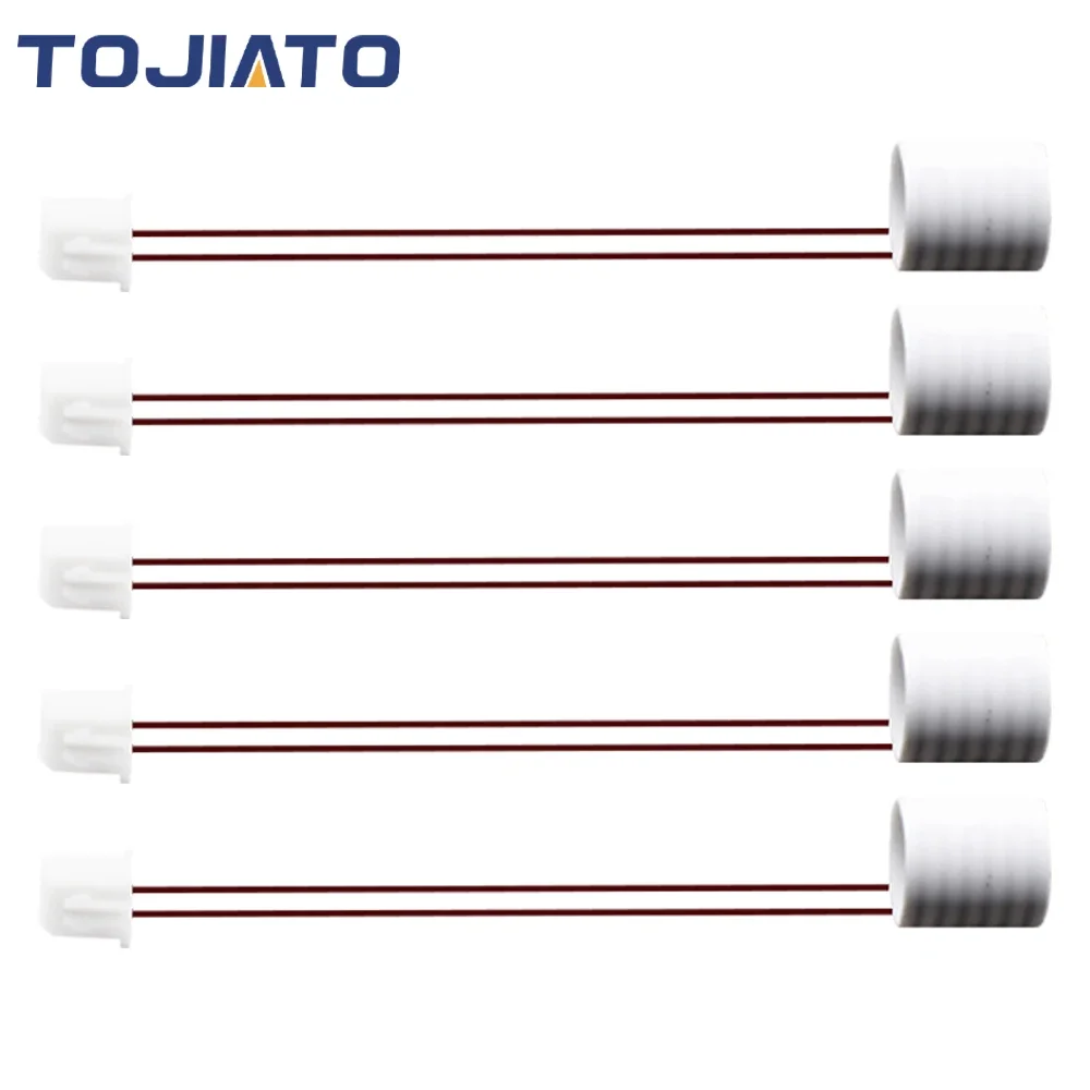 2/6/10pcs Ceramic Heating Tube Thermistor Cartridge Sensor For Creality K1/K1 Max High-speed Printing 24V60W Heating Tube