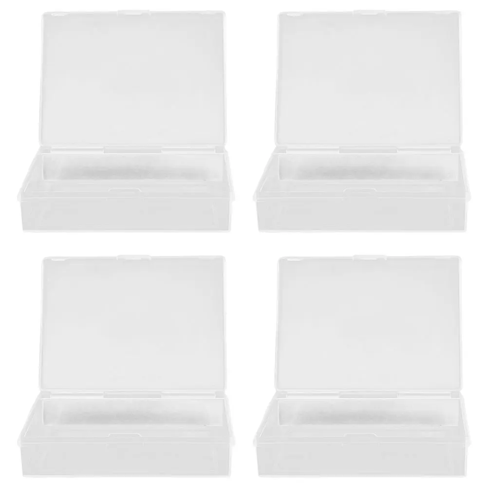 

4pcs Playing Card Holder 9.5x6.9x2.4cm Playing Card Portable Box Compact Portable Cases for Cards Travel