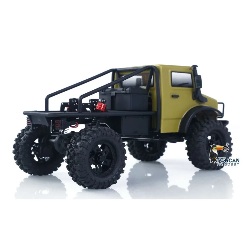 1/18 2.4G RC Rock Crawler Car CR18P V3 4WD Offroad Climbing Vehicle RTR Ready To Run Hobbywing Brushless Motor ESC LED