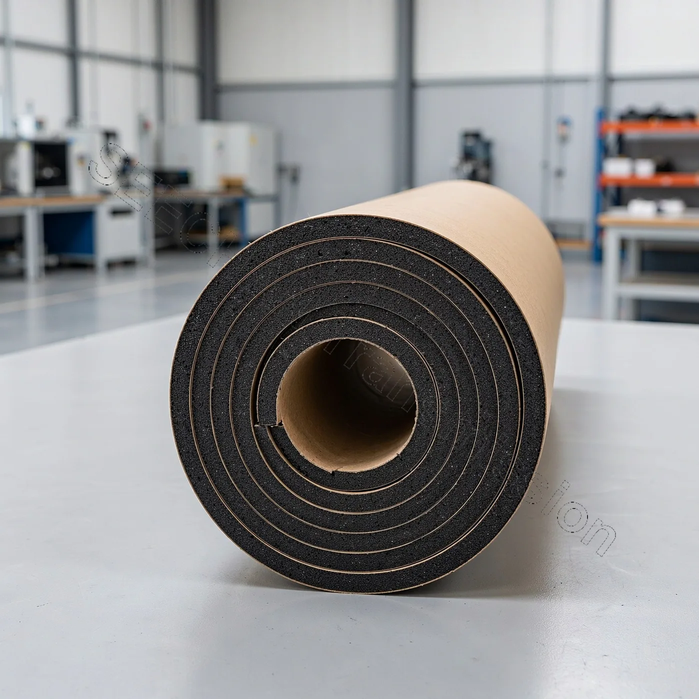 Self Adhesive Closed Cell Foam Roll 5 10 15 20mm Heat Insulation Sound Deadening Mat with Kraft Paper Backing