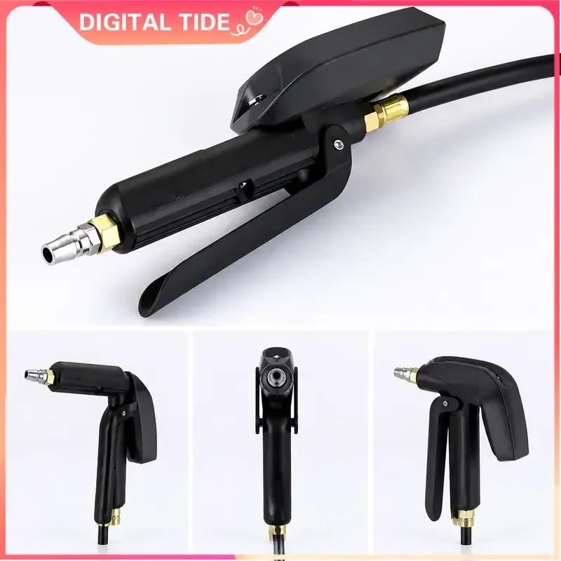 Professional Handheld Car Tire Inflator Deflator Tool with LCD Display High Precision Portable Auto Air Pump Gauge