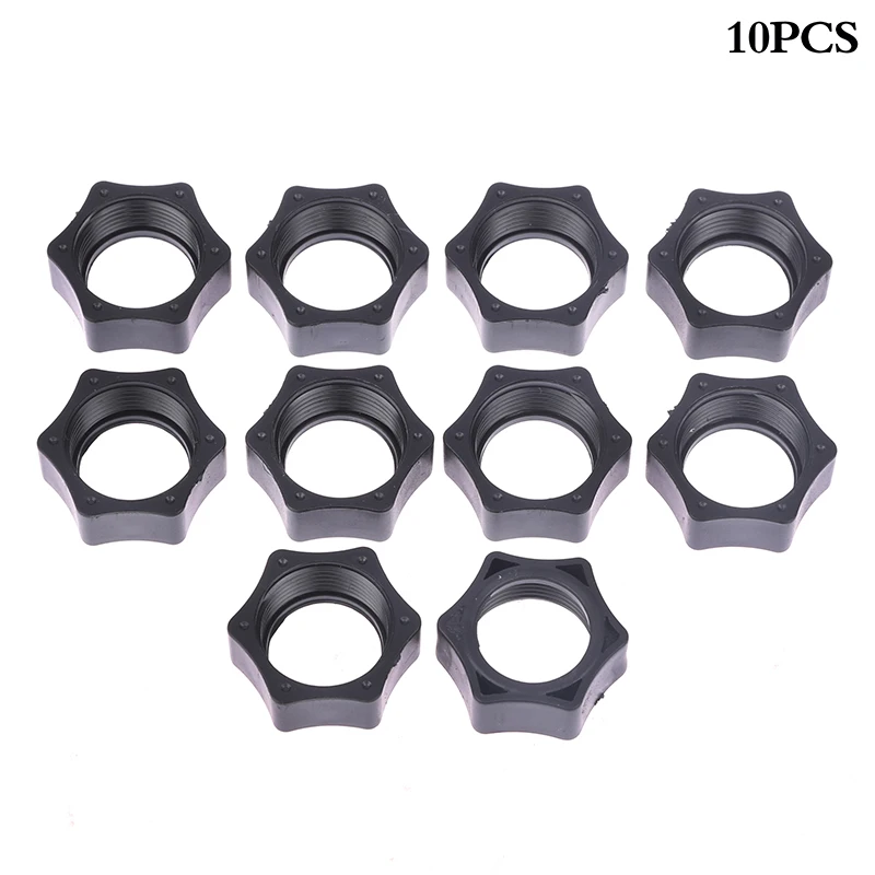 1set Car Mobile Phone Gravity Bracket Accessories Plastic Hex Nuts For Ball Head Car Air Outlet Fixing Clip Hexagonal Nut