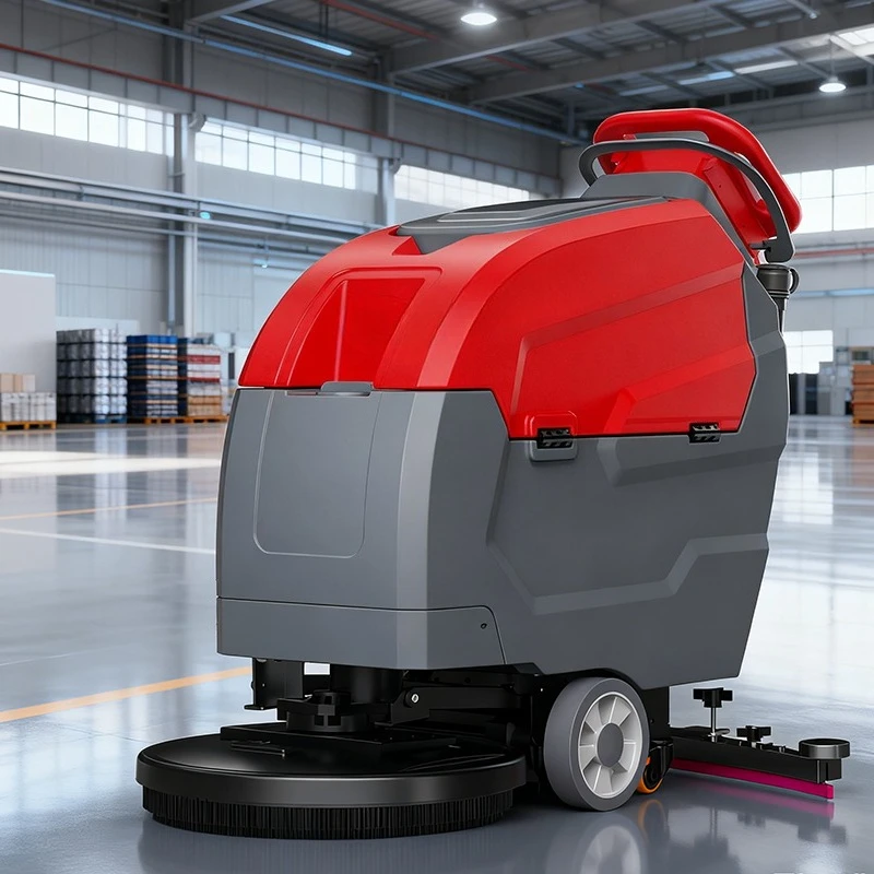 Factory Professional Airport Shopping Mall Cleaning Machine Commercial Power Washer Floor Scrubber for Sale