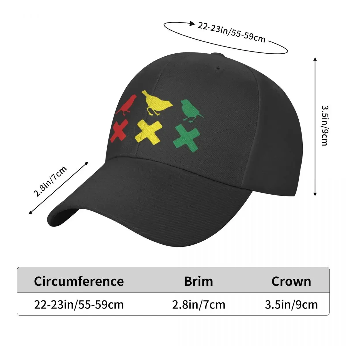 Gorra de béisbol personalizada para hombre y mujer, gorro deportivo ajustable con diseño de 3 pájaros pequeños, Snapback, Otoño, venta al por mayor c