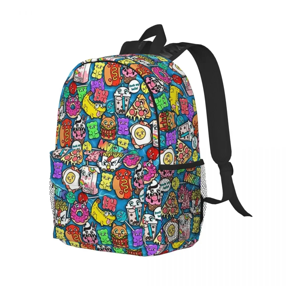 YUMMY-Sacs à dos de dessin animé pour adolescents, cartable pour étudiants, sac à dos de voyage, sac initié, grande capacité