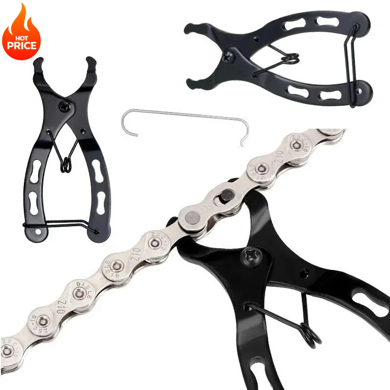 Bicycle Chain Buckle Pliers: Mini MTB Quick Release Tool - Magic Link Clamp Removal & Install Plier for Road & Cycling Repair