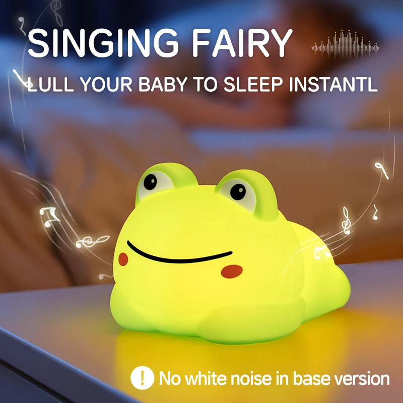 

Настольная лампа-ночник «Ежик», силиконовая зарядка через USB, компаньон сна с таймером, окружающий хлопающий светильник, детский ночник