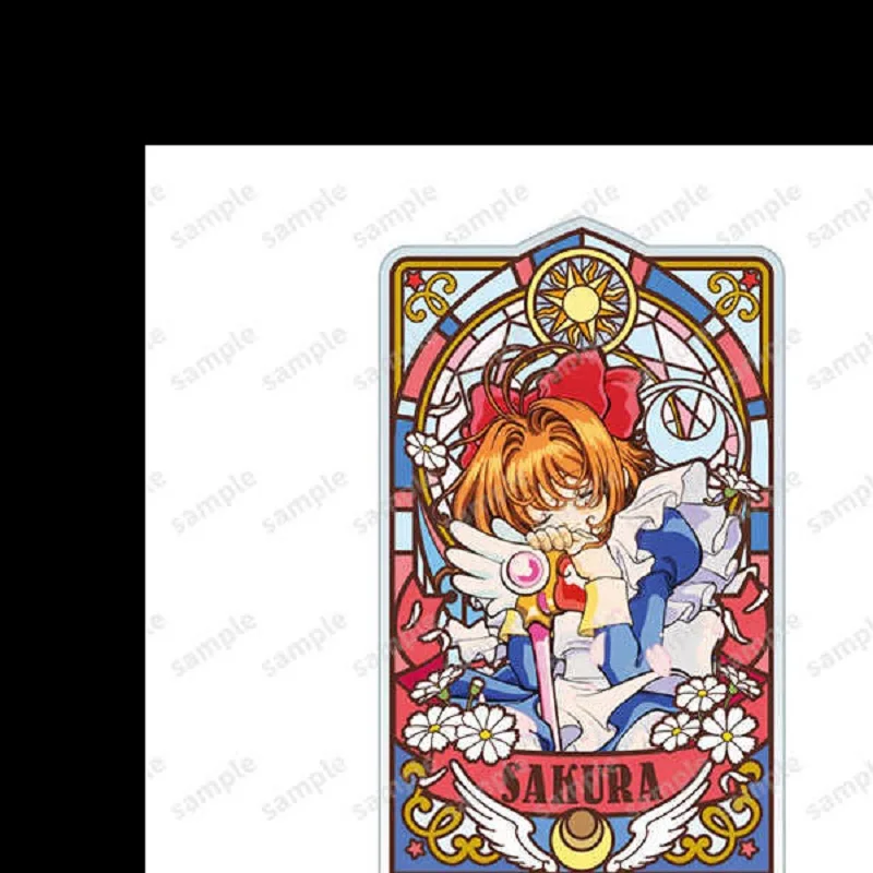 Hot Anime Cardcaptor Sakura Figures LI SYAORAN Acrylic Stands KINOMOTO SAKURA Desk Decor Model Prop Fans Birthday Gift