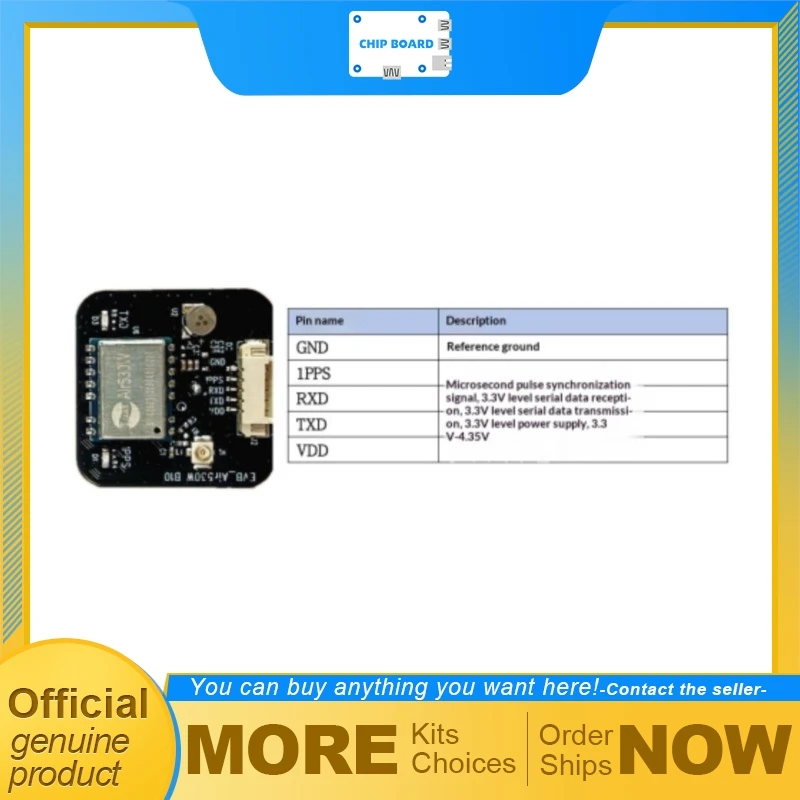 LuatOS Air530W GNSS Board, Multi Satellite Positioning Module, Low Power GPS Tracking Device