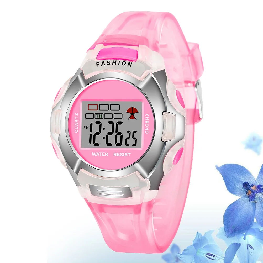 Sports Watch Waterproof Electronic Wristwatch LED Night Light Stopwatch Date Week Display Fashionable