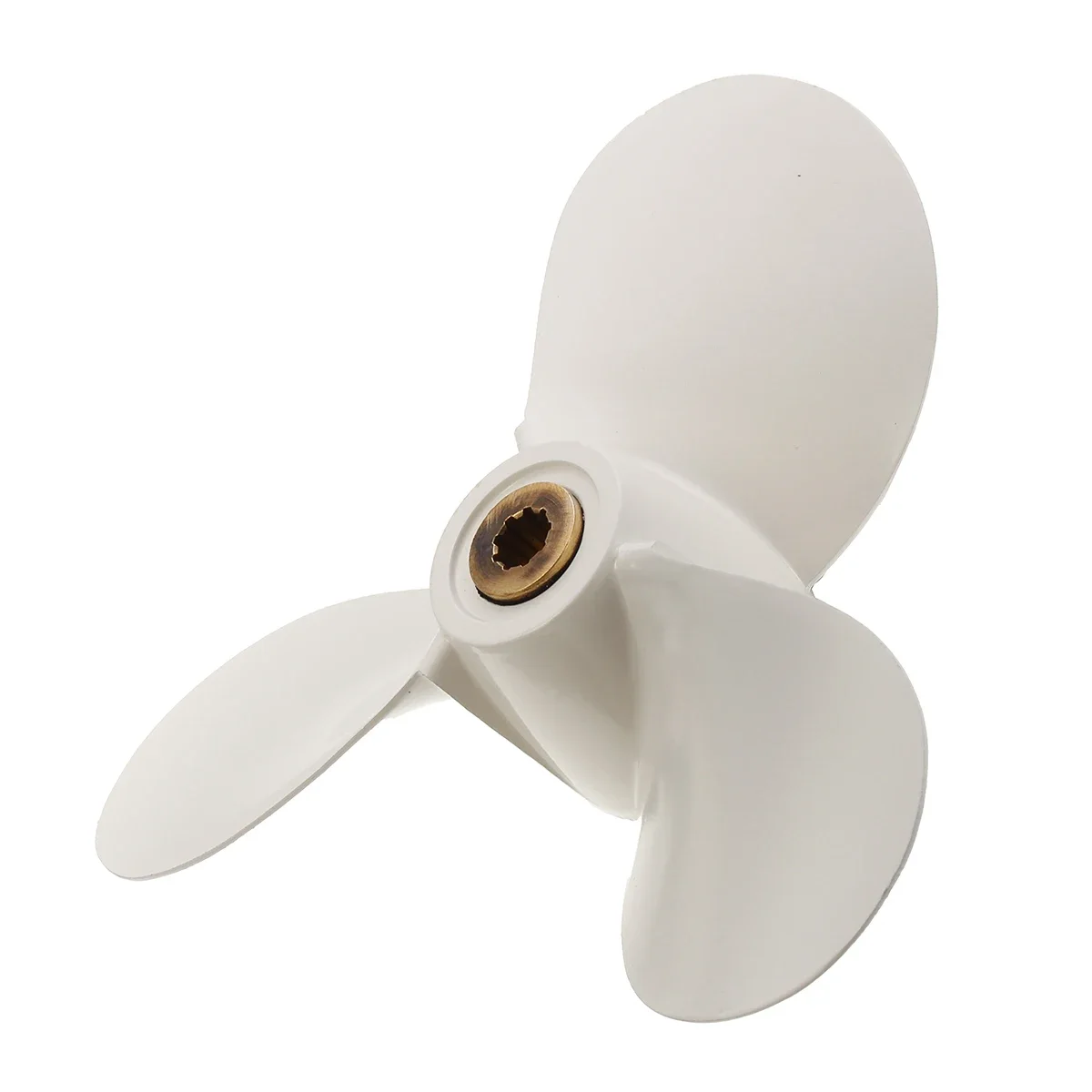 Boat Outboard Propeller 6E0-45943-01-EL For Yamaha Outboard 4hp 5hp Engine 71/2X 7-BA Marine Propeller Alloy White Boat Parts