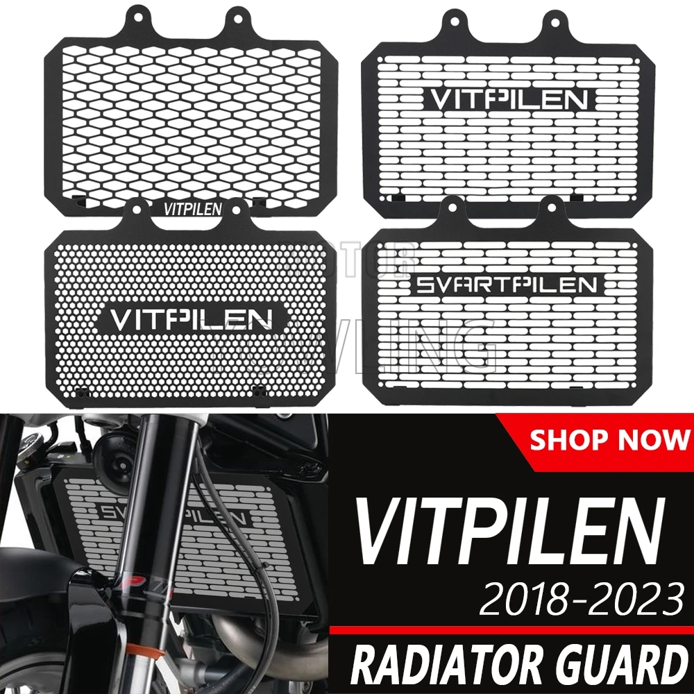 

Motorcycles Accessories For Husqvarna Svartpilen Vitpilen 401 Vitpilen401 2018 ~2025 2024 Radiator Grille Guard Cover Protector