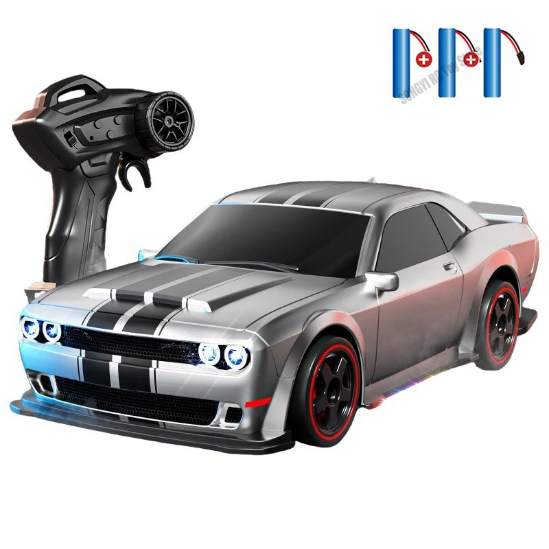 New 4WD Remote Control Drift Car Full Size 1:24 Mini Remote Control Racing Car Model 2.4G Radio High Speed RC Car Boy Toy Gift