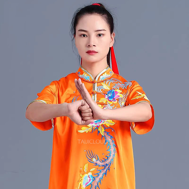 Premium Chenjiagou Tai Chi Uniform Summer New for Team Martial Arts Performance & Competition Training