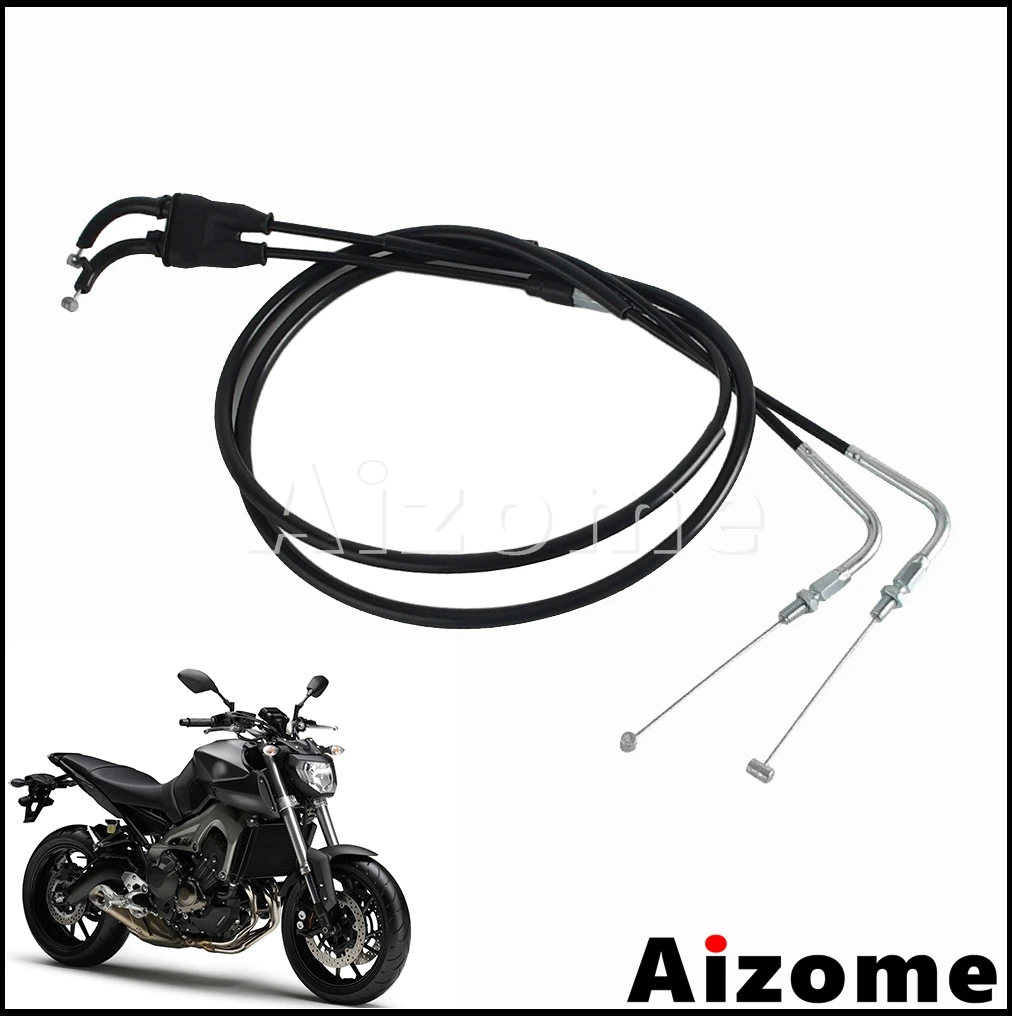 

Motorcycle 101.5cm 1015mm Accelerator Throttle Cable Control Wire For Yamaha XSR900 2016-2021 FZ-09 2014-2017 MT-09 2014-2020