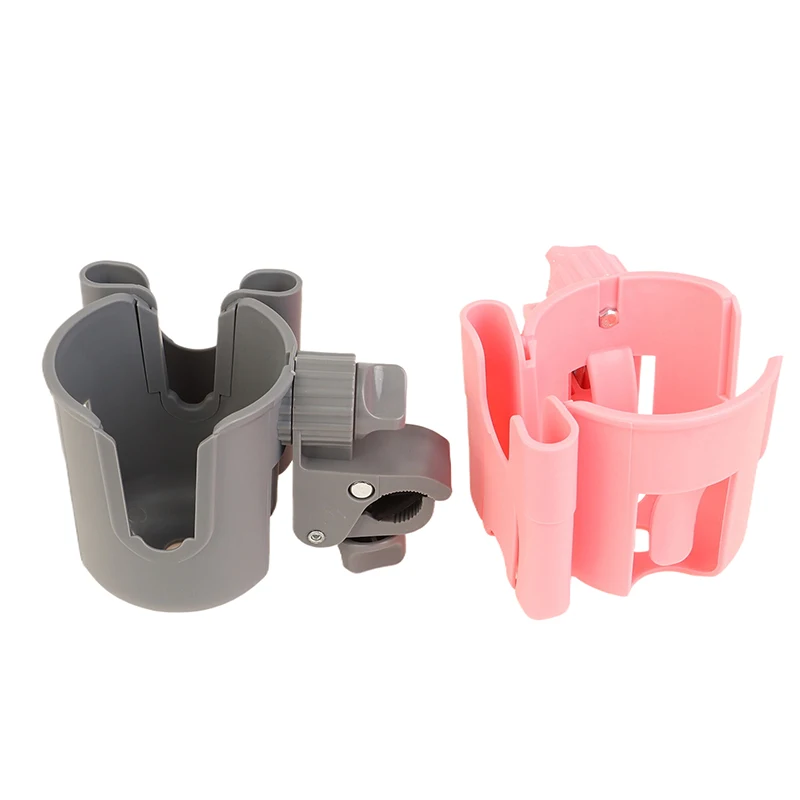 

1PC 2-in-1 Universal Bottle Holder - Stroller Water Cup Holder with Phone Holder: Fits Wheelchair, Toddler Gear (DIY Accessory)