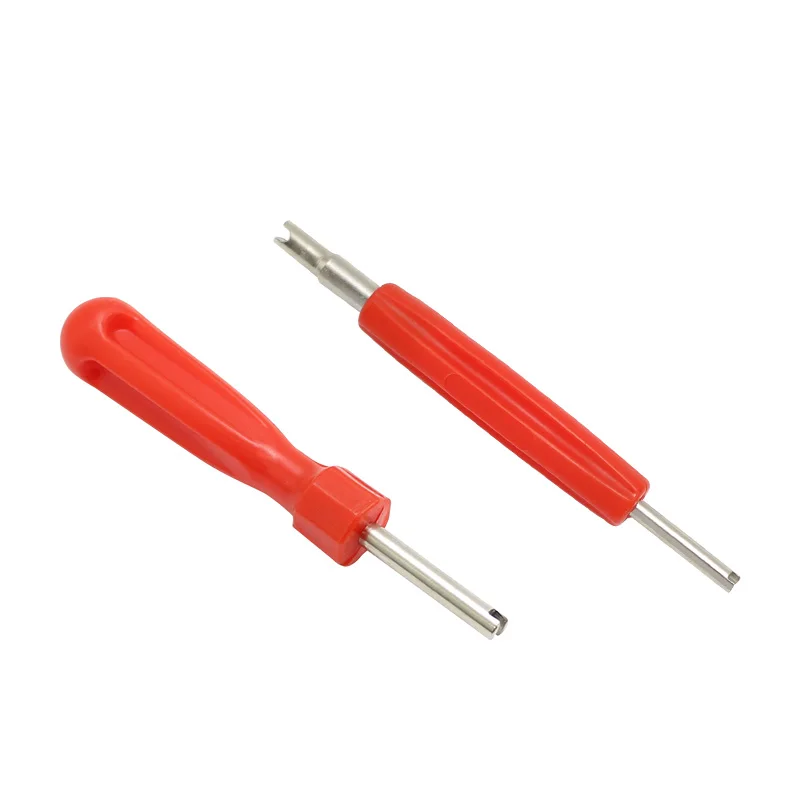 

1pc Tire Valve Tool One Way Two Way Valve Core Tool Standard & Large Bore Tyre Nipple Stem Core Removal & Insertion Screwdriver