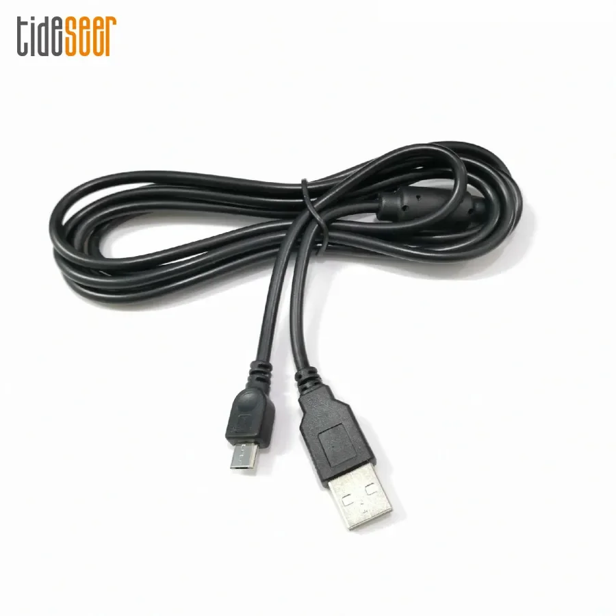 

200pcs 1.8m Micro USB Charger Cable Play Charging Cord Line For Sony PlayStation PS4 4 for Xbox One Wireless Controller Cables