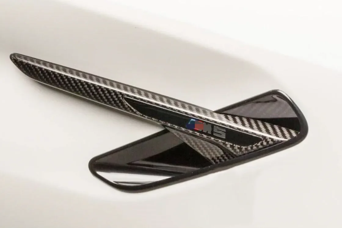 

Carbon Fiber Side Fender Trim Garnish Vents for BMW F90 M5