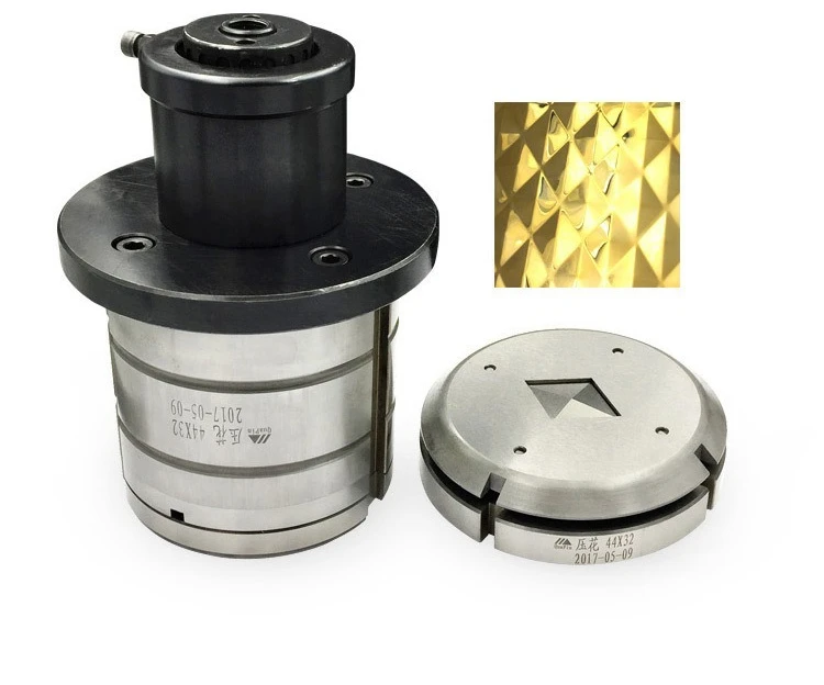 

numerical control punch die Dongguan, decorative plate die D station special forming rhombus