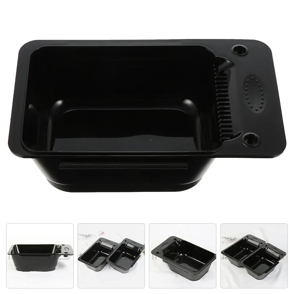 

Утолщенная чаша для смешивания и нанесения краски для волос, многоразовый инструмент для окрашивания в салоне, прочный, легкий, портативный, моющийся.