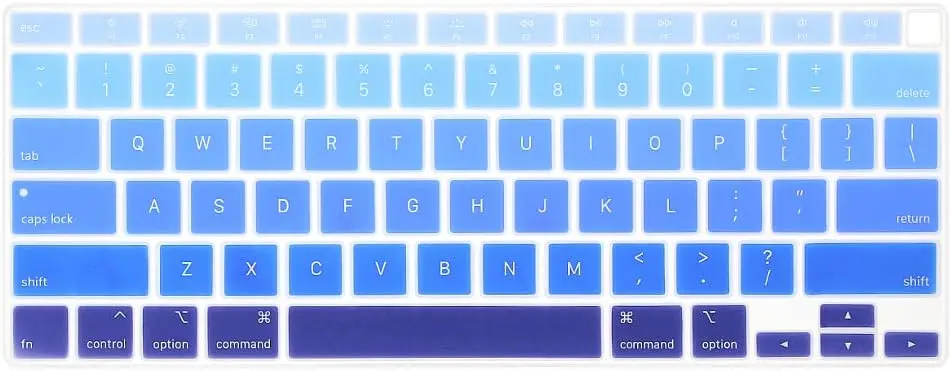 for MacBook Air 13 2020 A2179 Touch ID 2020 A 2179 Release  Silicone English Keyboard Skin Cover  Laptop Keyboard Protector