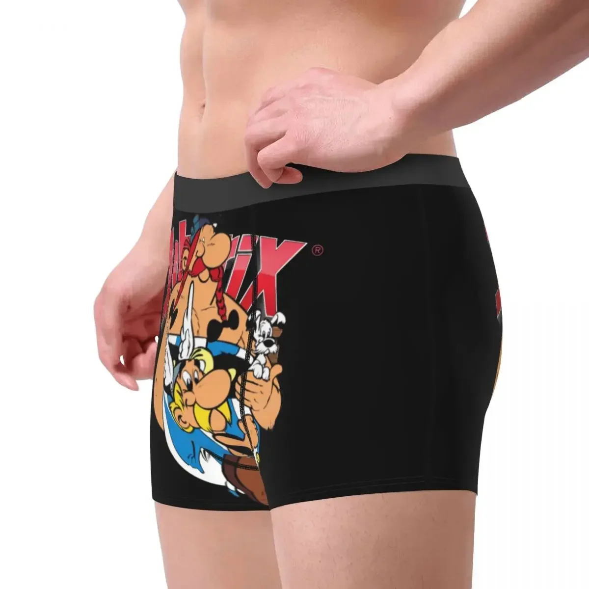 Asterix En Obelix Mannen Ondergoed Boxer Slip Shorts Slipje Print Breathbale Onderbroek Voor Homme