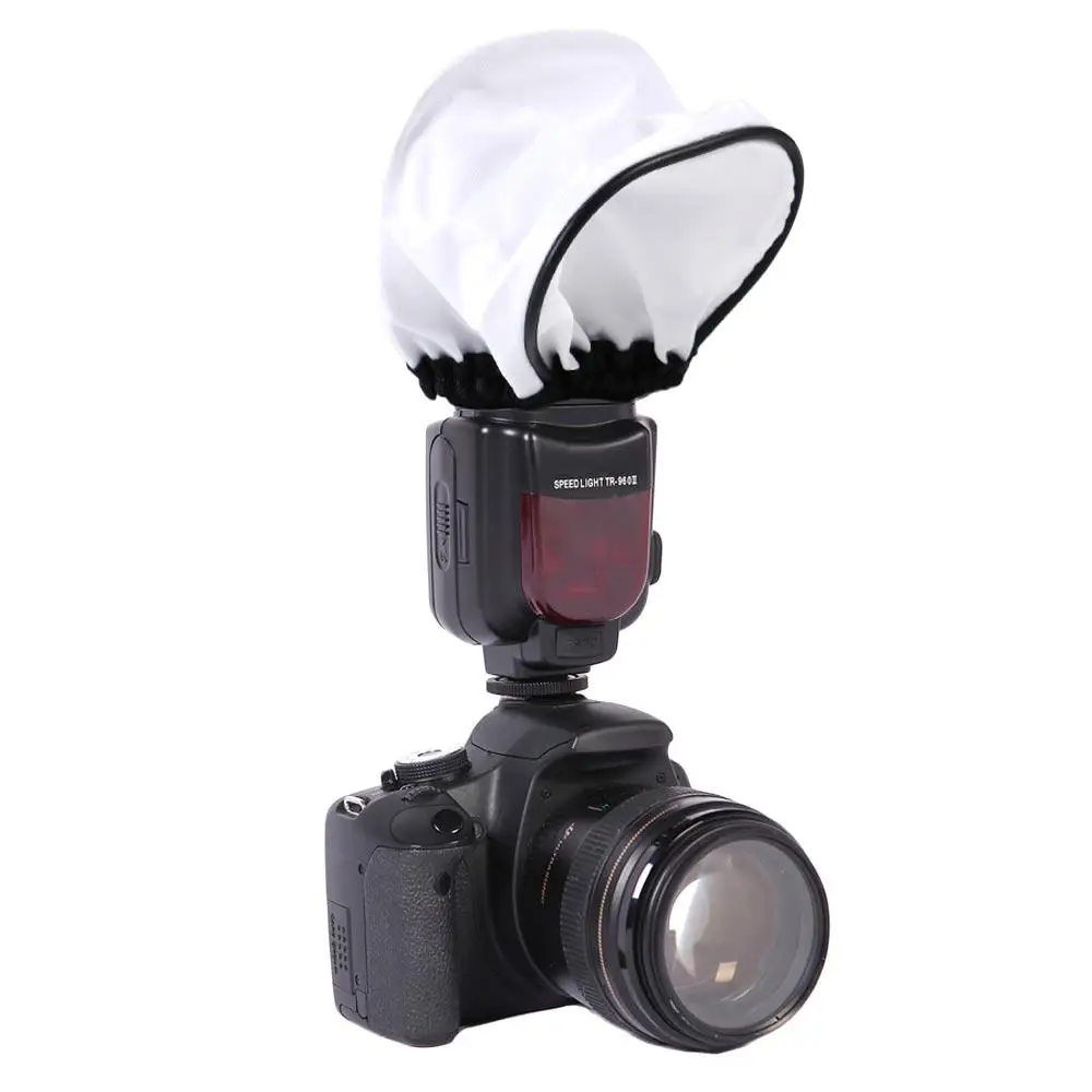 Softbox Diffuser Dslr Camera Flash Diffuser Flitser Bounce Diffuser Camera Softbox Flitslicht Diffuser