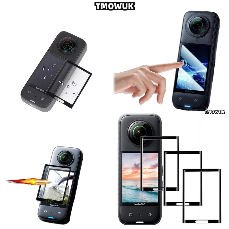 

For Insta360 X3/X4/X5 GPS Display Protection Shield - Flexible Cover Scratch-Resistant Film US Stock