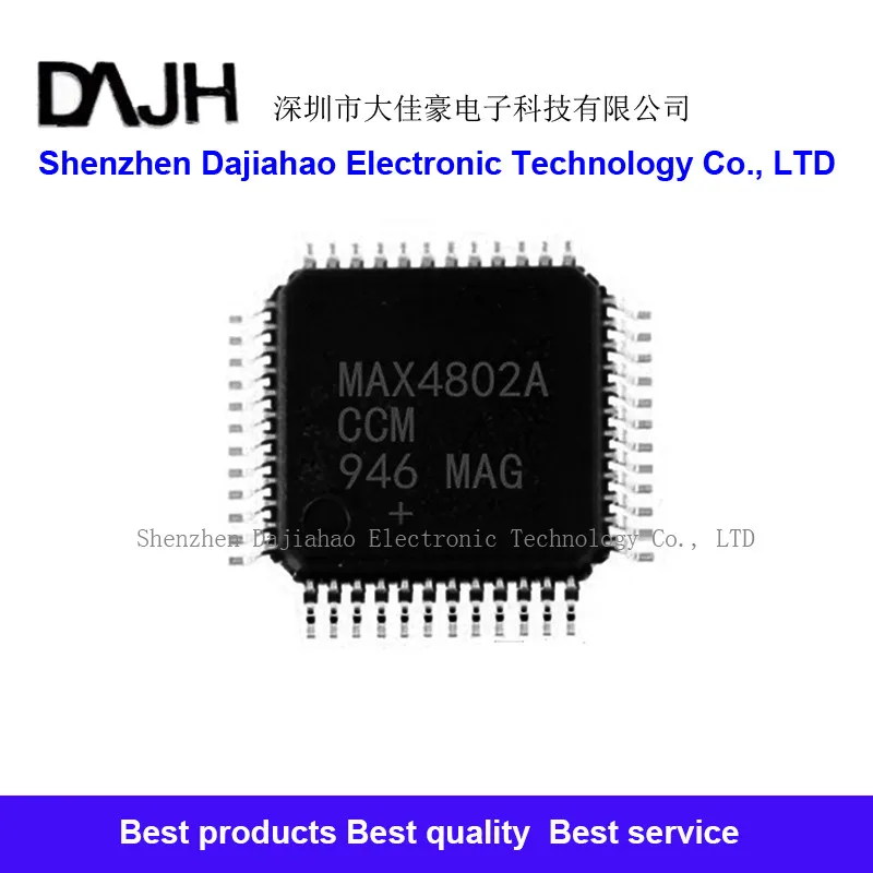 1pcs/lot MAX4802ACCM QFP MAX4802 IC SWITCH OCTAL SPST 48LQFP ic chips in stock