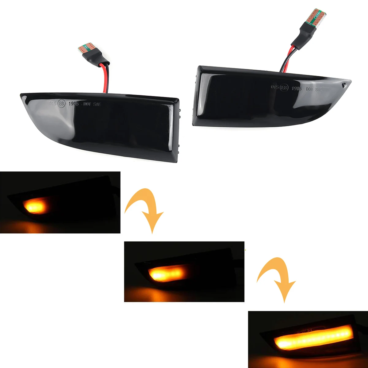 LED Dynamic Turn Signal Light Side Mirror Indicator Lamp For Renault Megane MK3 Fluence Latitude Safrane 2007-2015 Car Styling