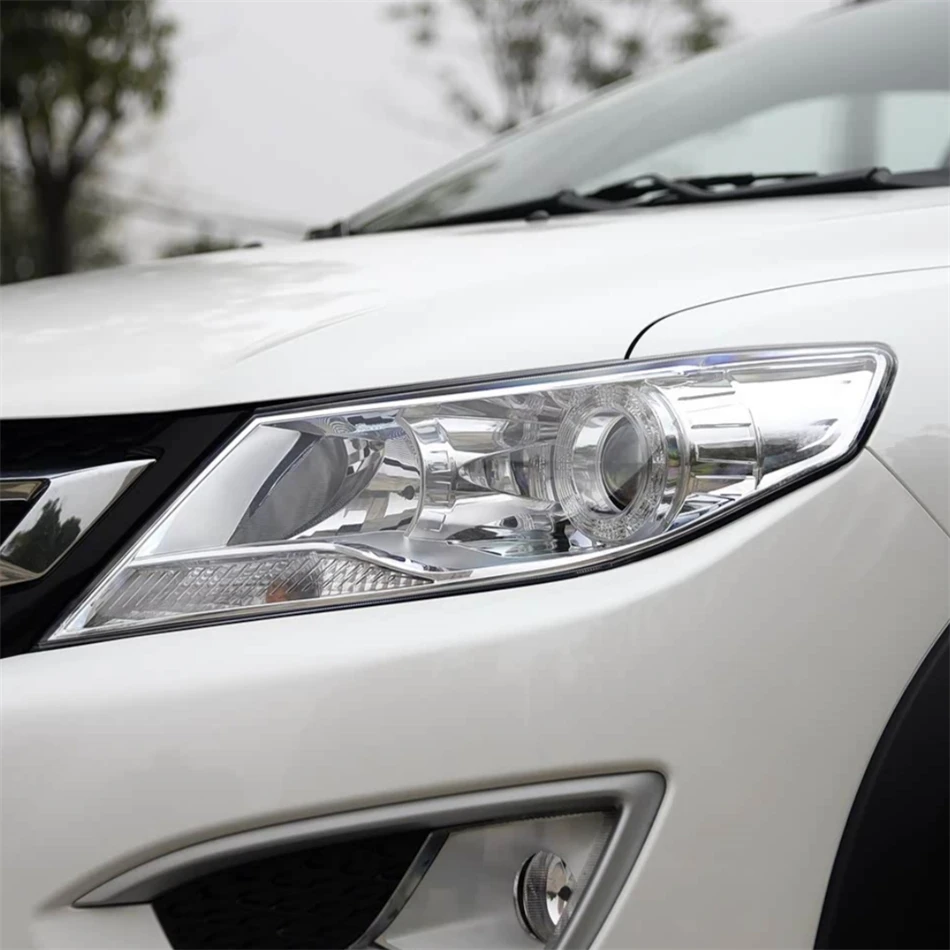 For Dongfeng Aeolus AX3 2016 2017 2018 2019 Auto Accessories Polycarbonate High Gloss Fully Transparent Headlights Lights Glass