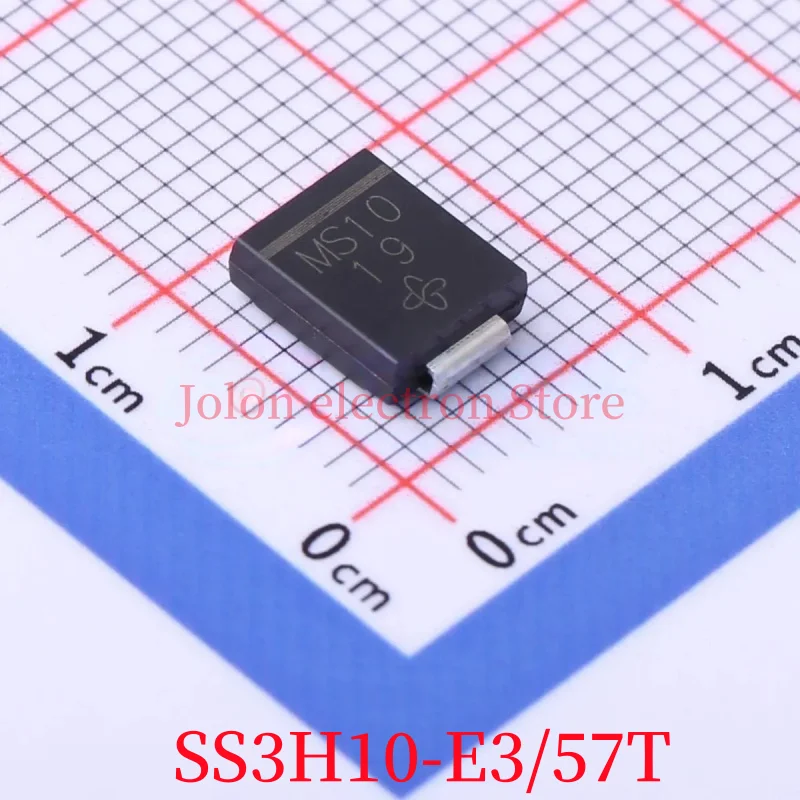 【10pcs】100% new SS3H10-E3/57T DO-214AB Schottky Barrier Diode