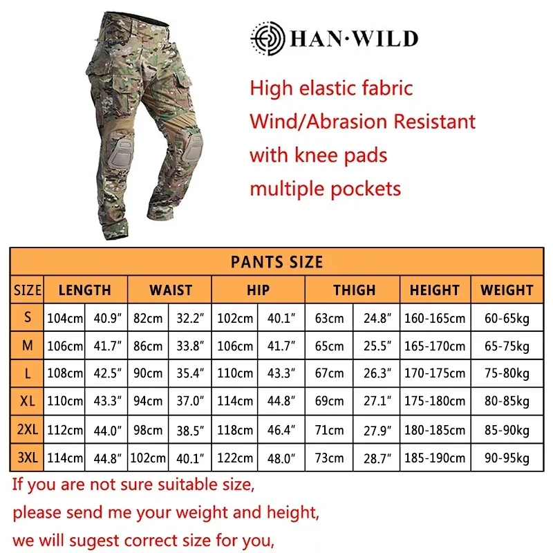 G3 Kampfhose + Pad elastische Hose taktische Ausrüstung CP Klettern Training Camo Outdoor Tactic Hose Airsoft Cargo Casual Arbeitshose