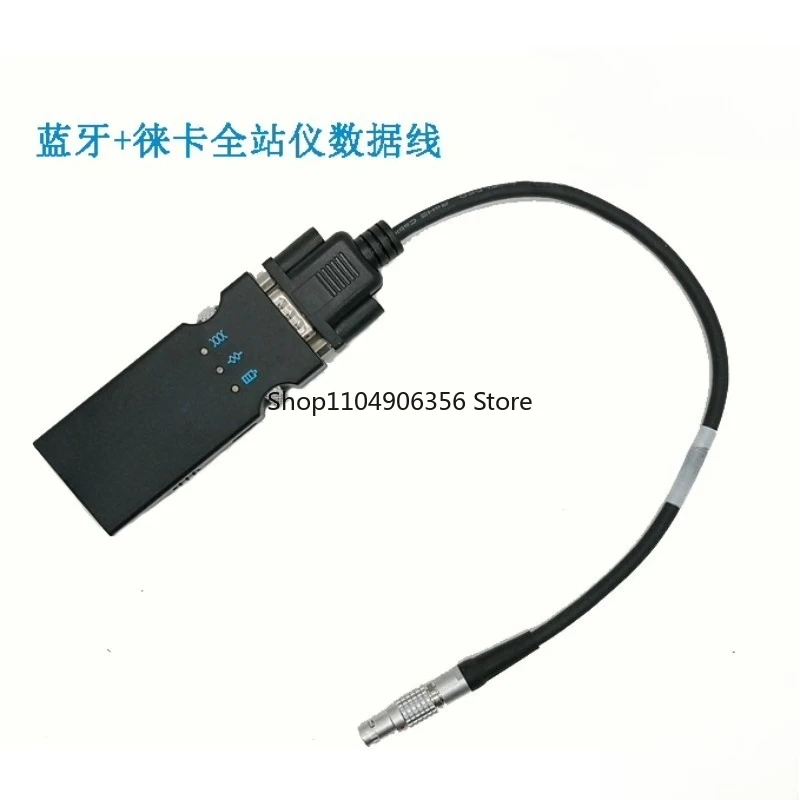 لـ Leica Total Station محول بلوتوث تسلسلي لاسلكي/كابل بيانات TS02/06 أزرق Qi WF610A #1