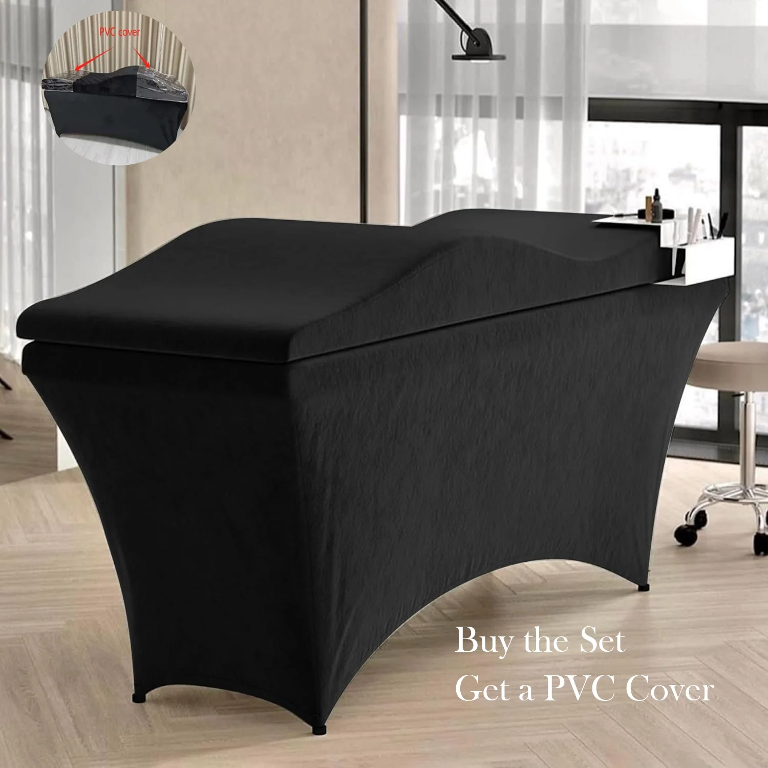 Wholesale Ergonomic Curved Beauty Lash Bed Mattress Topper Furniture Bedroom Furniture Modern Wave for Salon Home