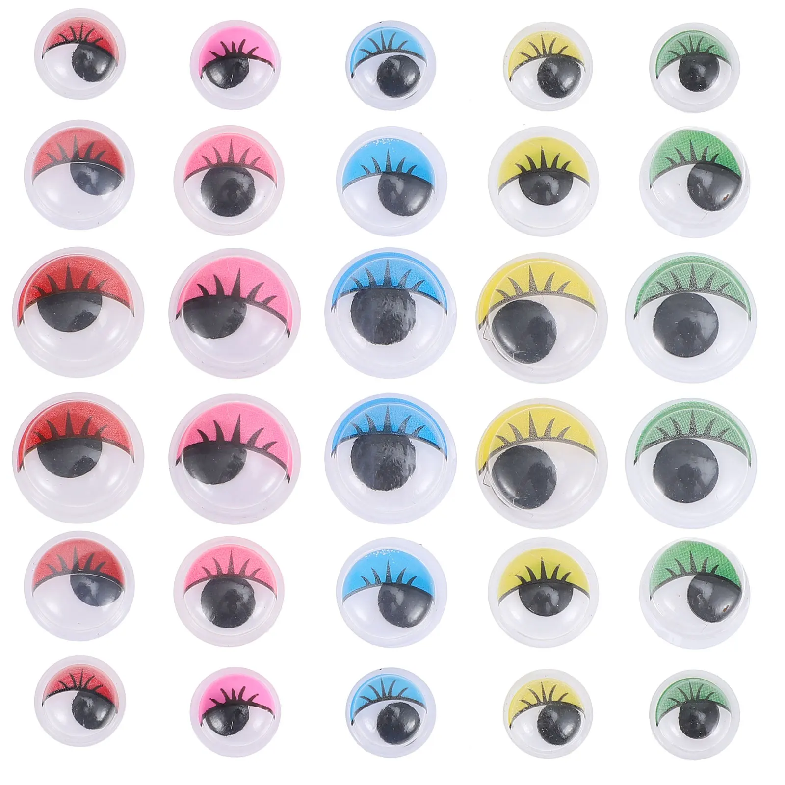 

Self Adhesive Stickers 2 Bags Simulation Animal Eyeball Patches Self Adhesive Eyeball for H Googly Patches made Crafts