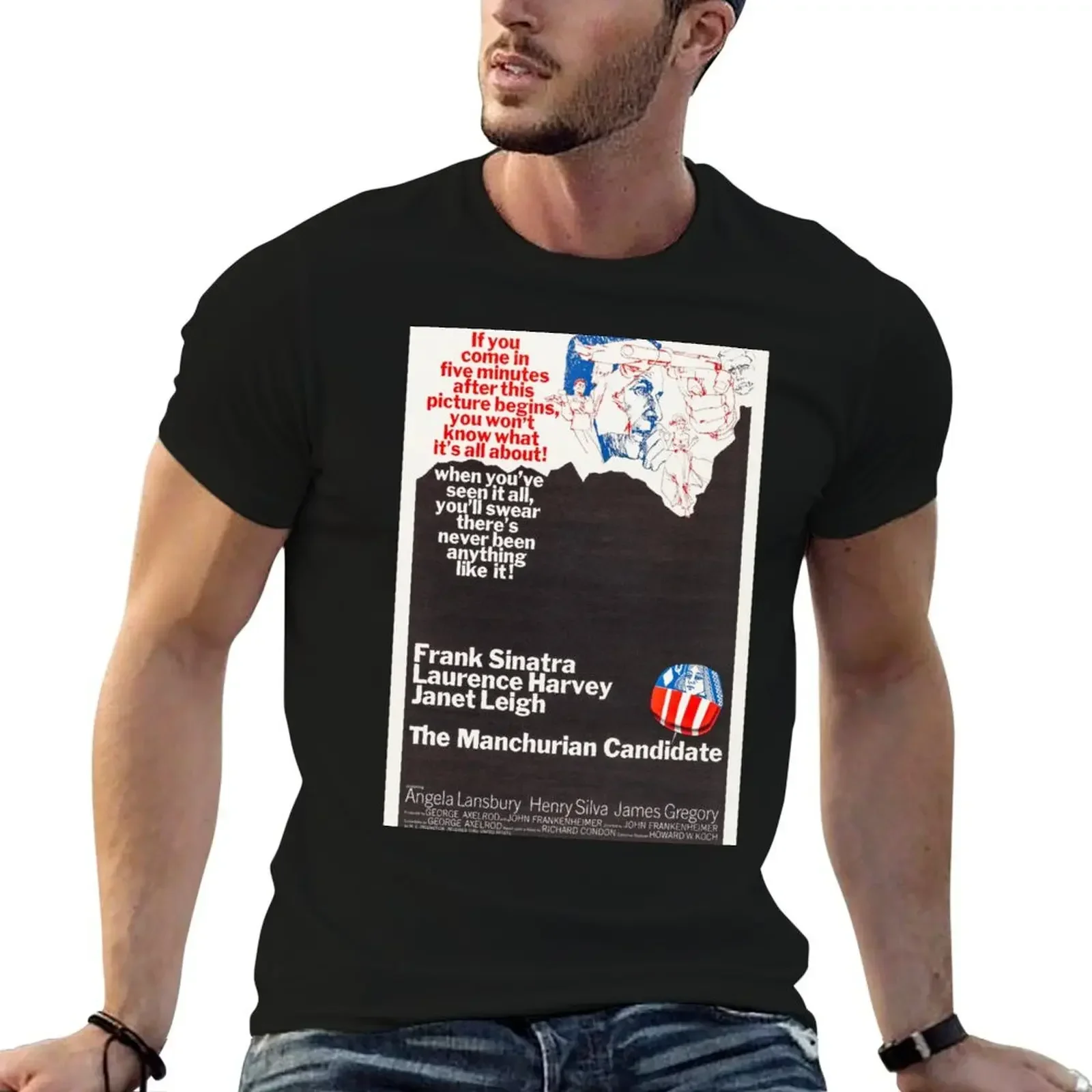 The Manchurian Candidate T-Shirt High Elasticity Sports Tee Shirt