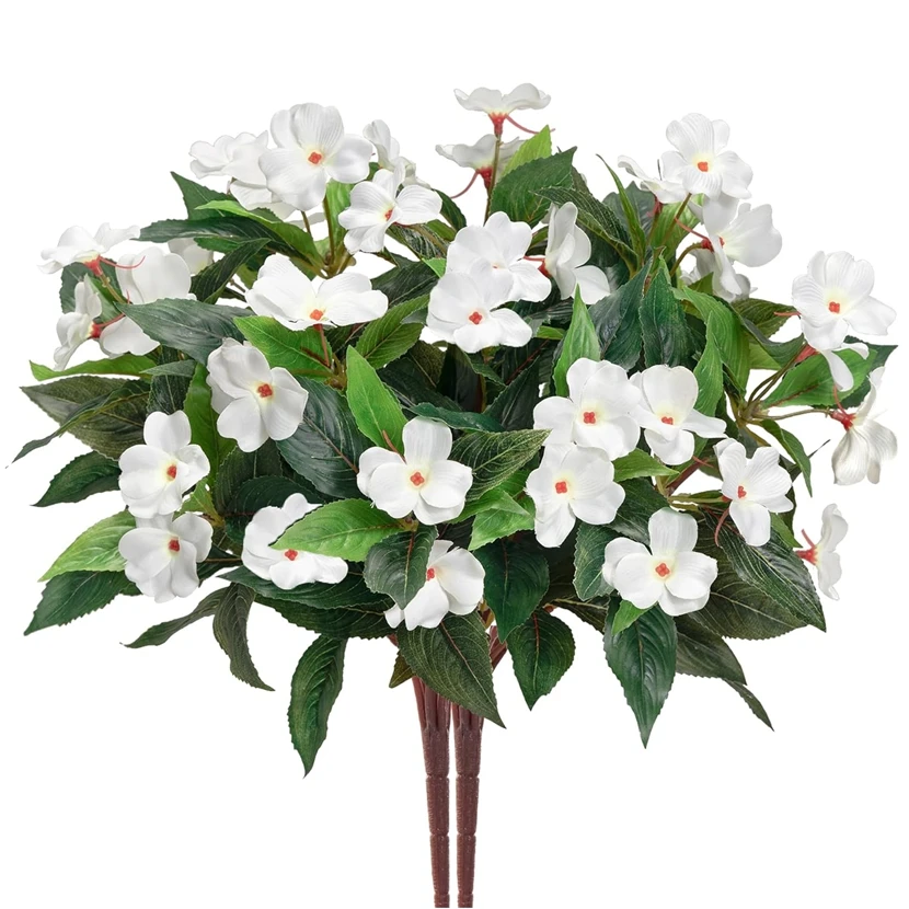 

1PC Silk Balsam Artificial Flowers Wedding Home Room Party Table Decor Wreath Bridal Bouquets Vases Photography Props Diy Gifts