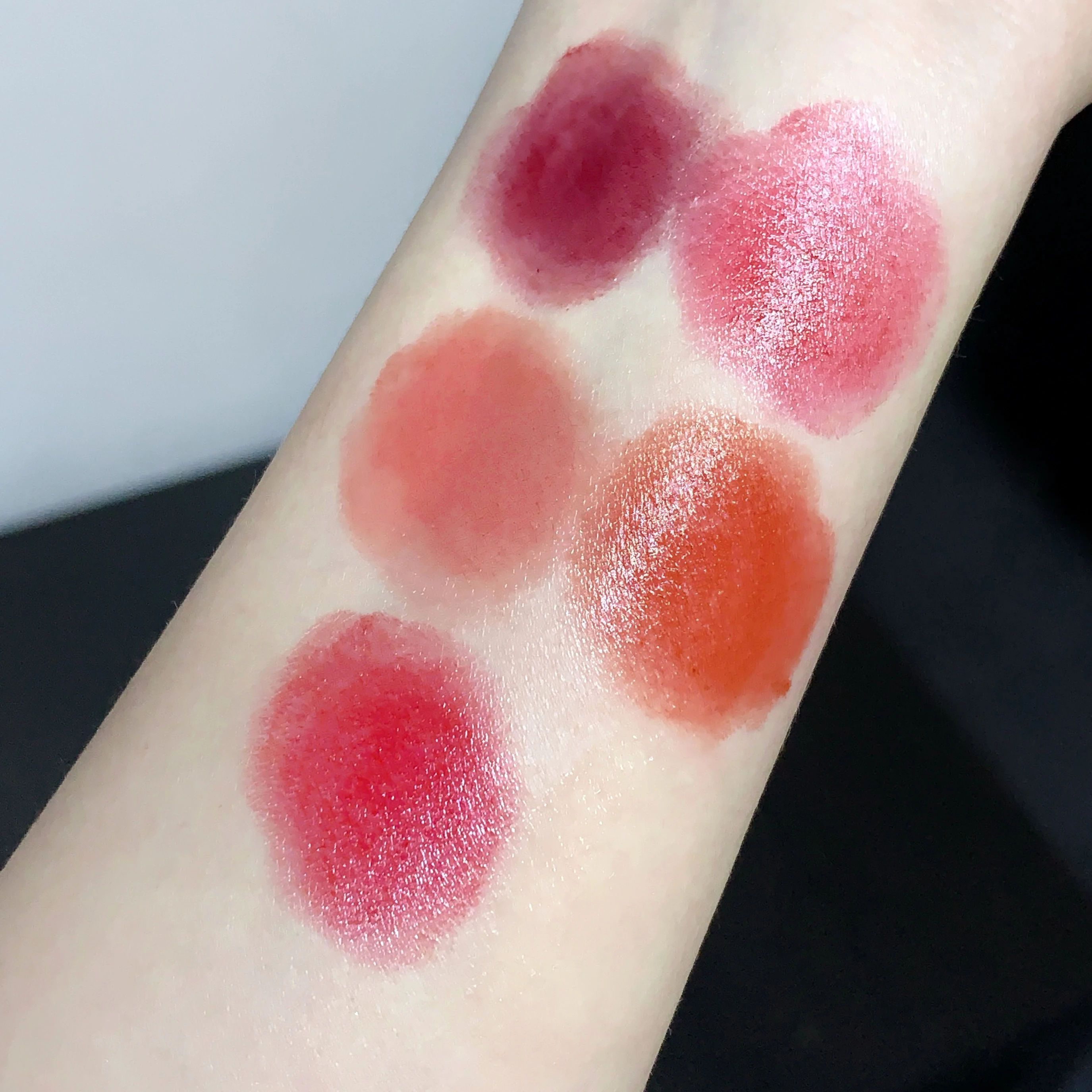 3 stuks hydraterende getinte lippenbalsem - hydraterende Koreaanse make-up voor glanzende lippen, langdurig - perfect Valentijnsdagcadeau
