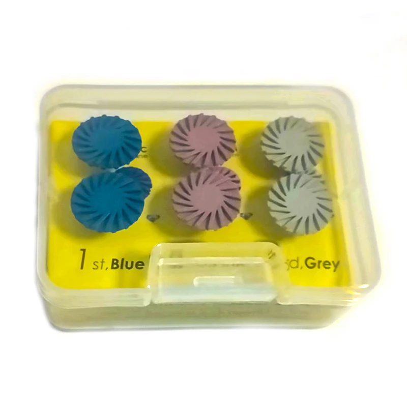 

Полировщик стоматологической резины, полировальный диск из смолы, колесо 14 мм, 3-цветный спиральный инструмент, гибкий, RA, грубая, тонкая, средней плотности