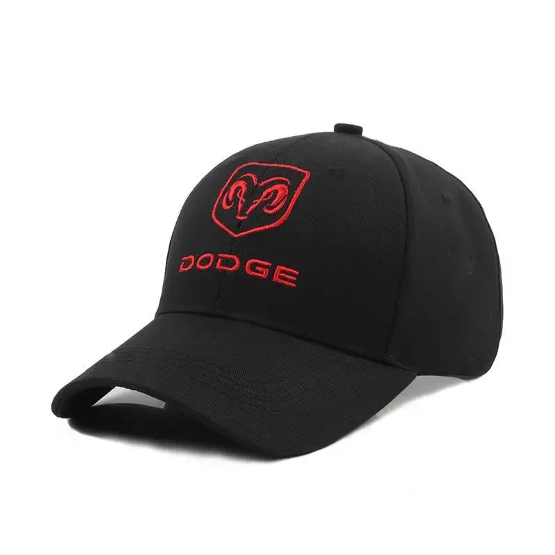 Casquette d'opérabilité pare-soleil pour hommes, tête de mouton Dodge, logo de voiture, casquette de course, printemps et été, littérature, nouveau chapeau