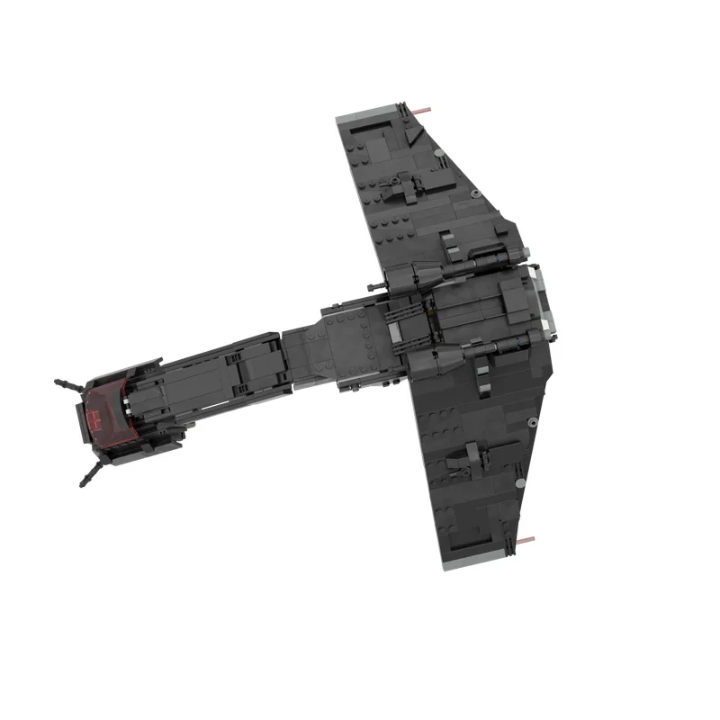 727 PCS Star Scuffle Dark Dropship - 75336 alternativa MOC Personalizza Blocco di costruzione modulare Creativo Giocattolo fai da te Regalo di Natale