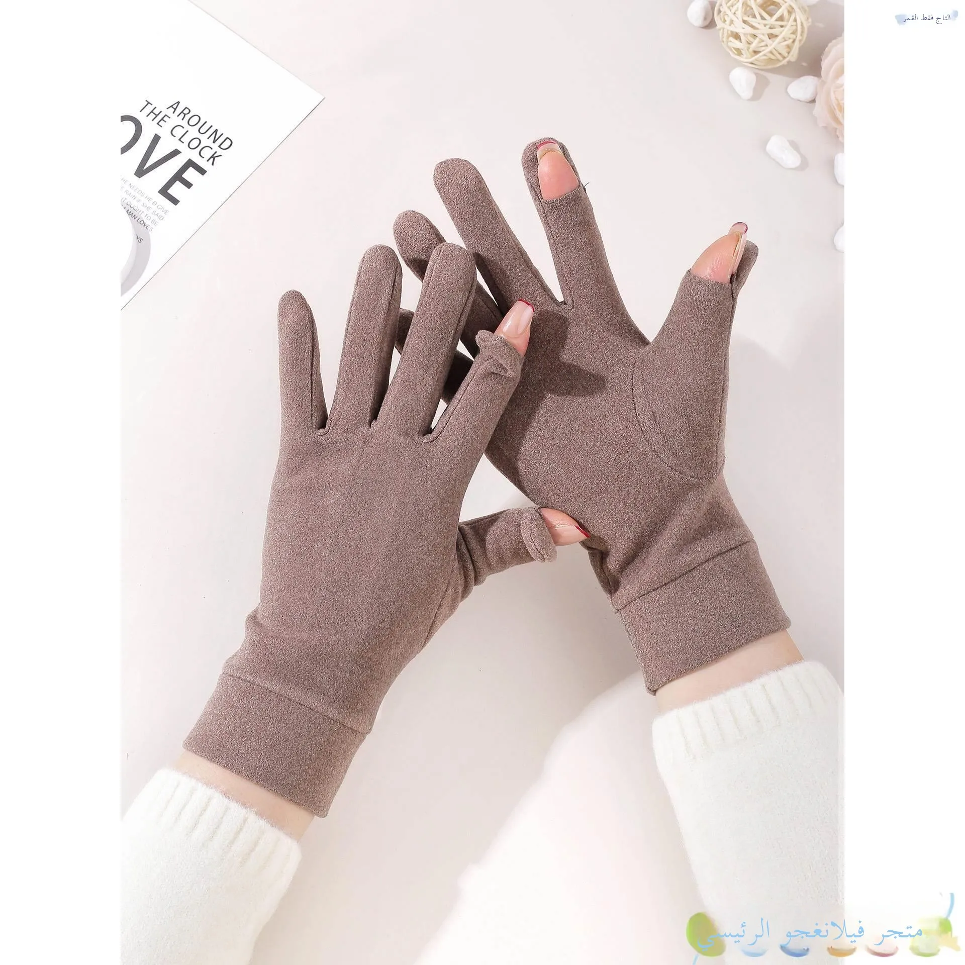 

Теплые перчатки с сенсорным экраном и откидным чехлом, двусторонние флисовые мужские однослойные тонкие перчатки для езды на велосипеде, зимних видов спорта, катания на лыжах