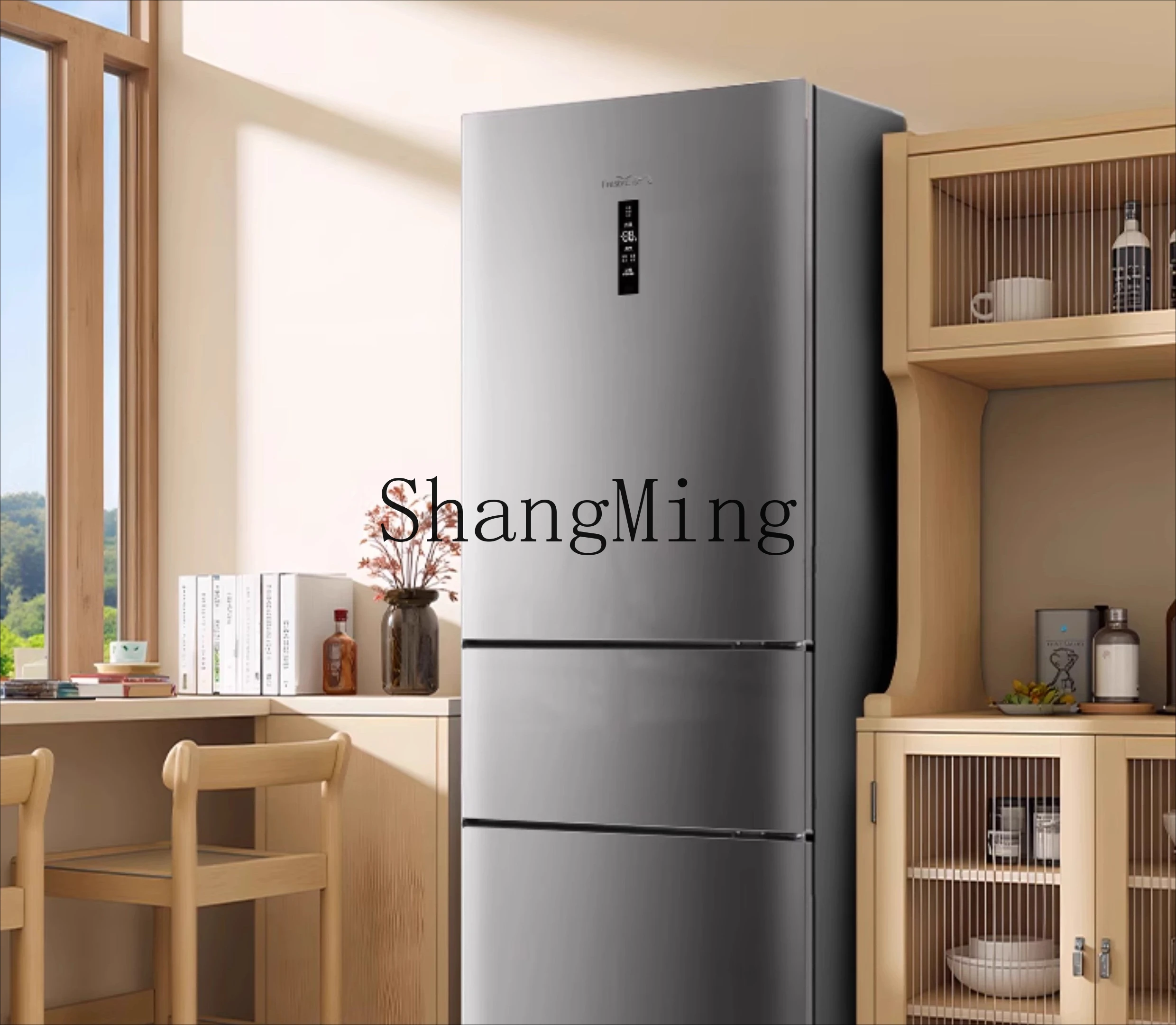 ZYYファーストクラス省エネ冷蔵庫 家庭用省エネ3ドア小型冷蔵庫